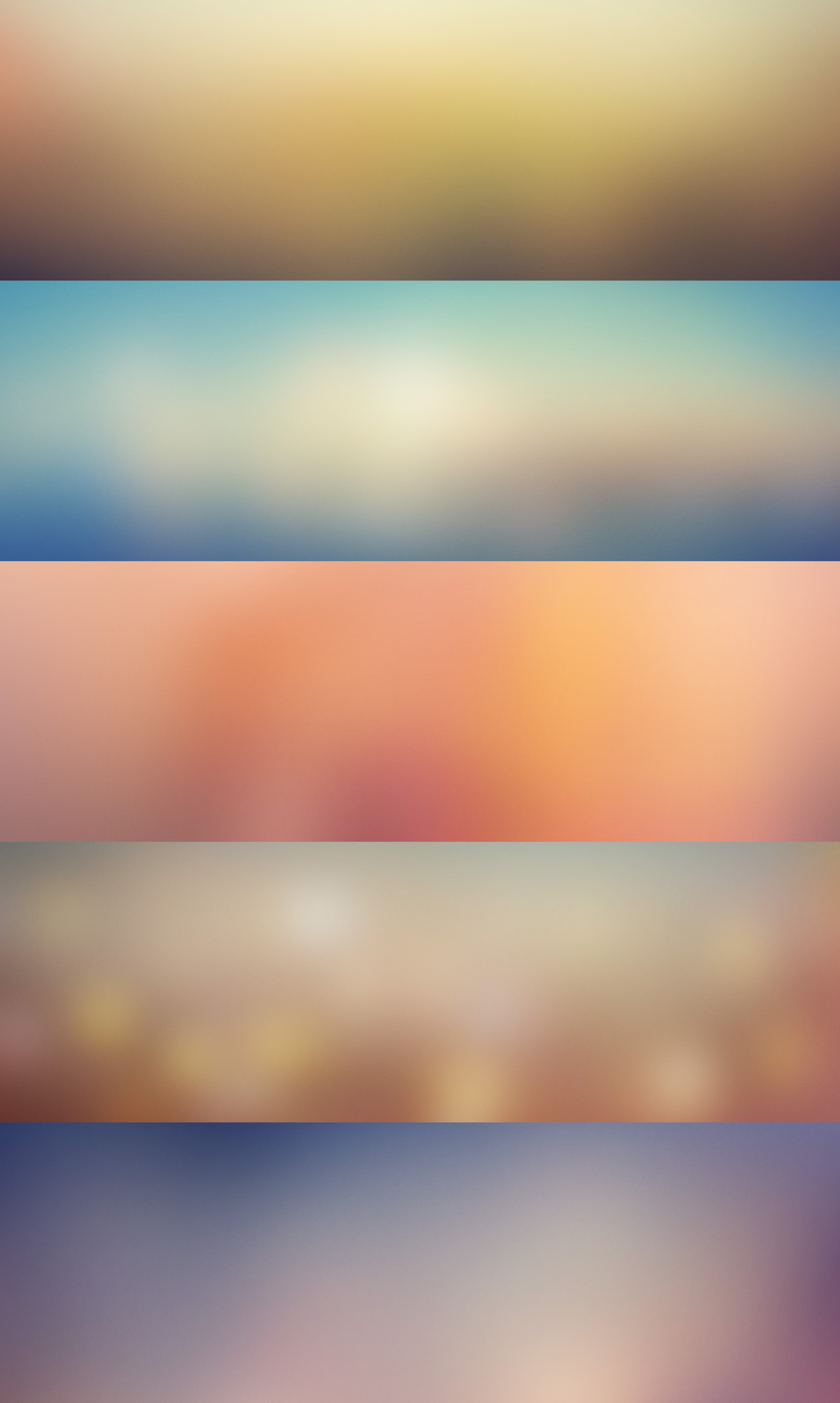 5 Blurred Backgrounds Vol.1