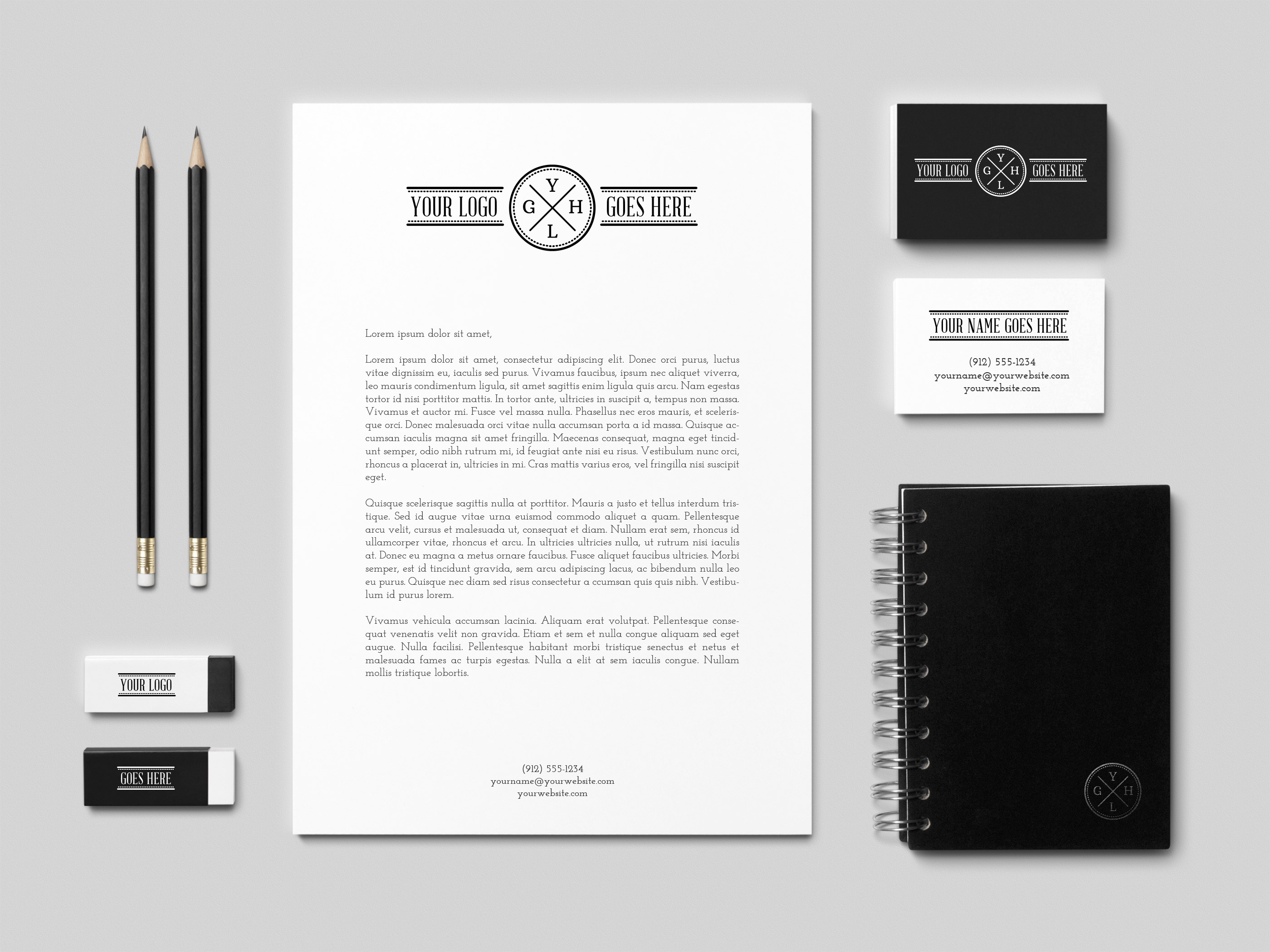 Download Branding Identity Mockup Vol 2 Graphicburger Yellowimages Mockups