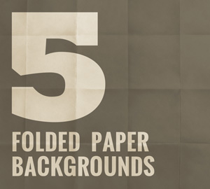 Download 5 Folded Paper Backgrounds Graphicburger PSD Mockup Templates