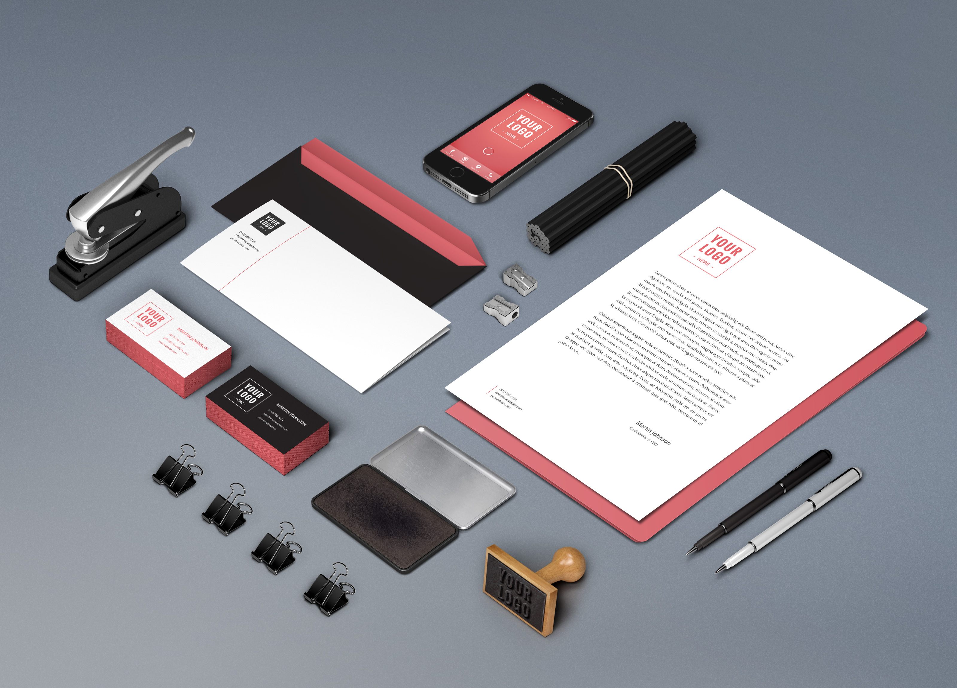 Branding / Identity MockUp Vol.6 | GraphicBurger