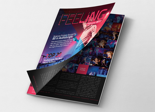 Download PSD Magazine MockUp | GraphicBurger