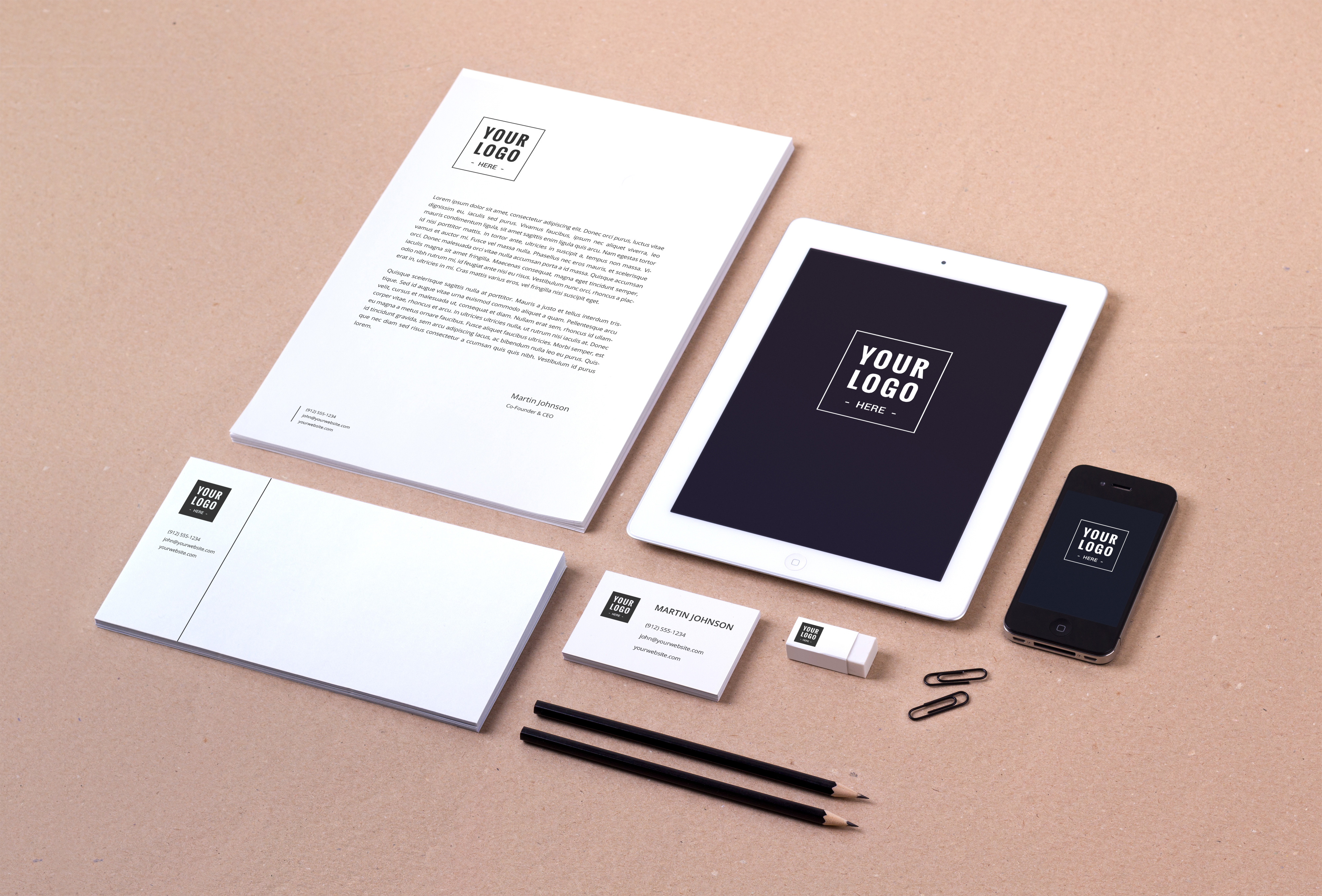 Download Branding / Identity MockUp Vol.8 | GraphicBurger