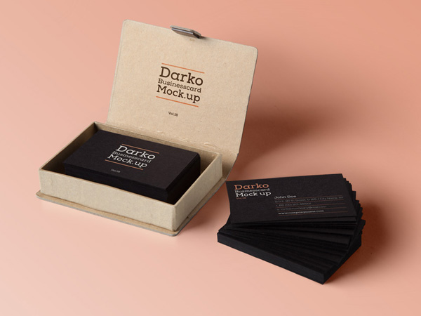 PSD Business Card MockUp  GraphicBurger