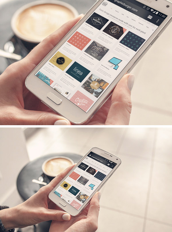 Download Android Phone Psd Mockup Graphicburger