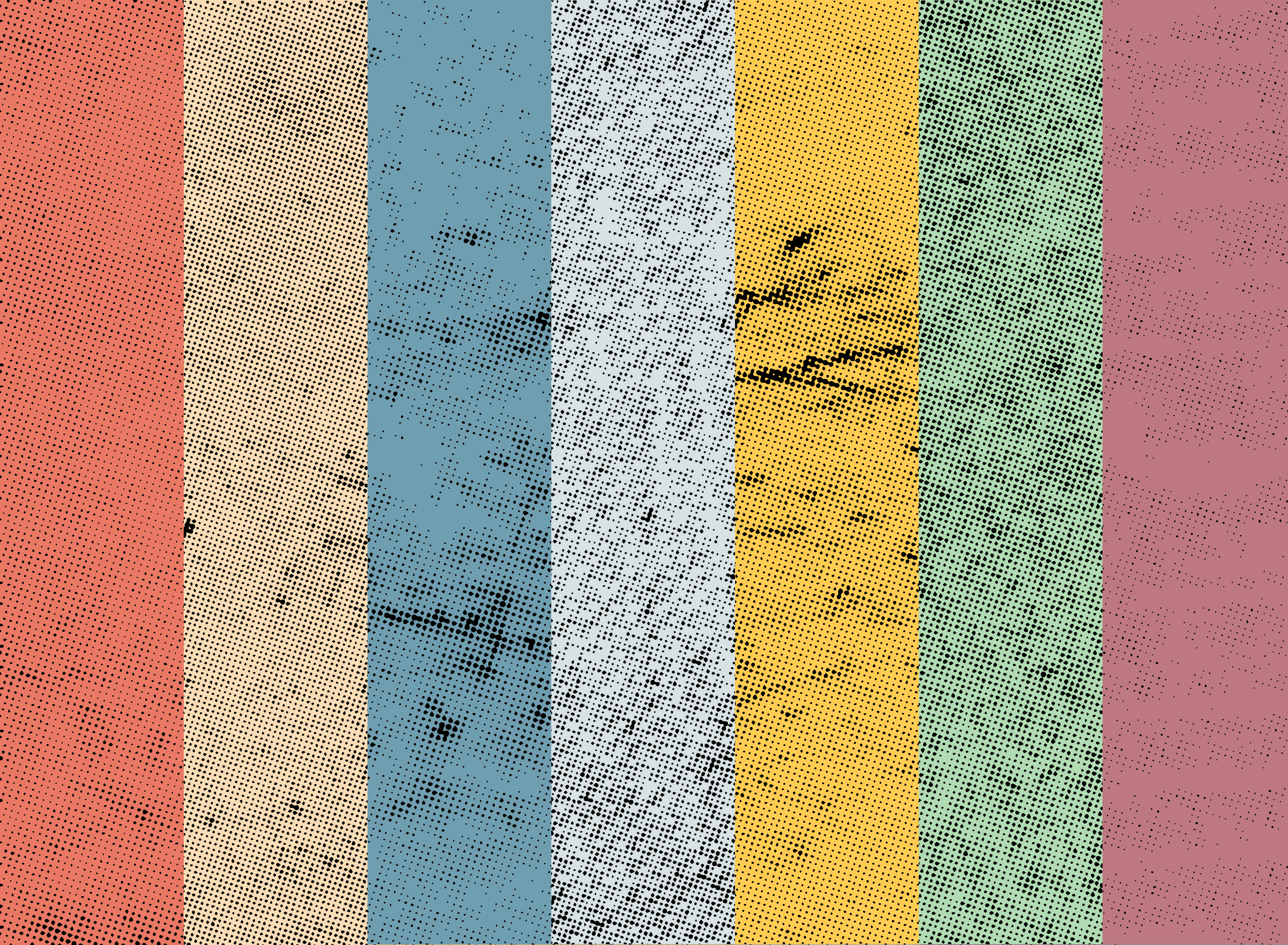 7 Halftone Textures  GraphicBurger