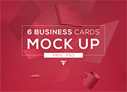 Business card mockup