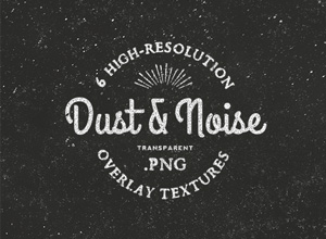 vintage logo effect illustrator GraphicBurger Noise Dust  Textures  & Overlay