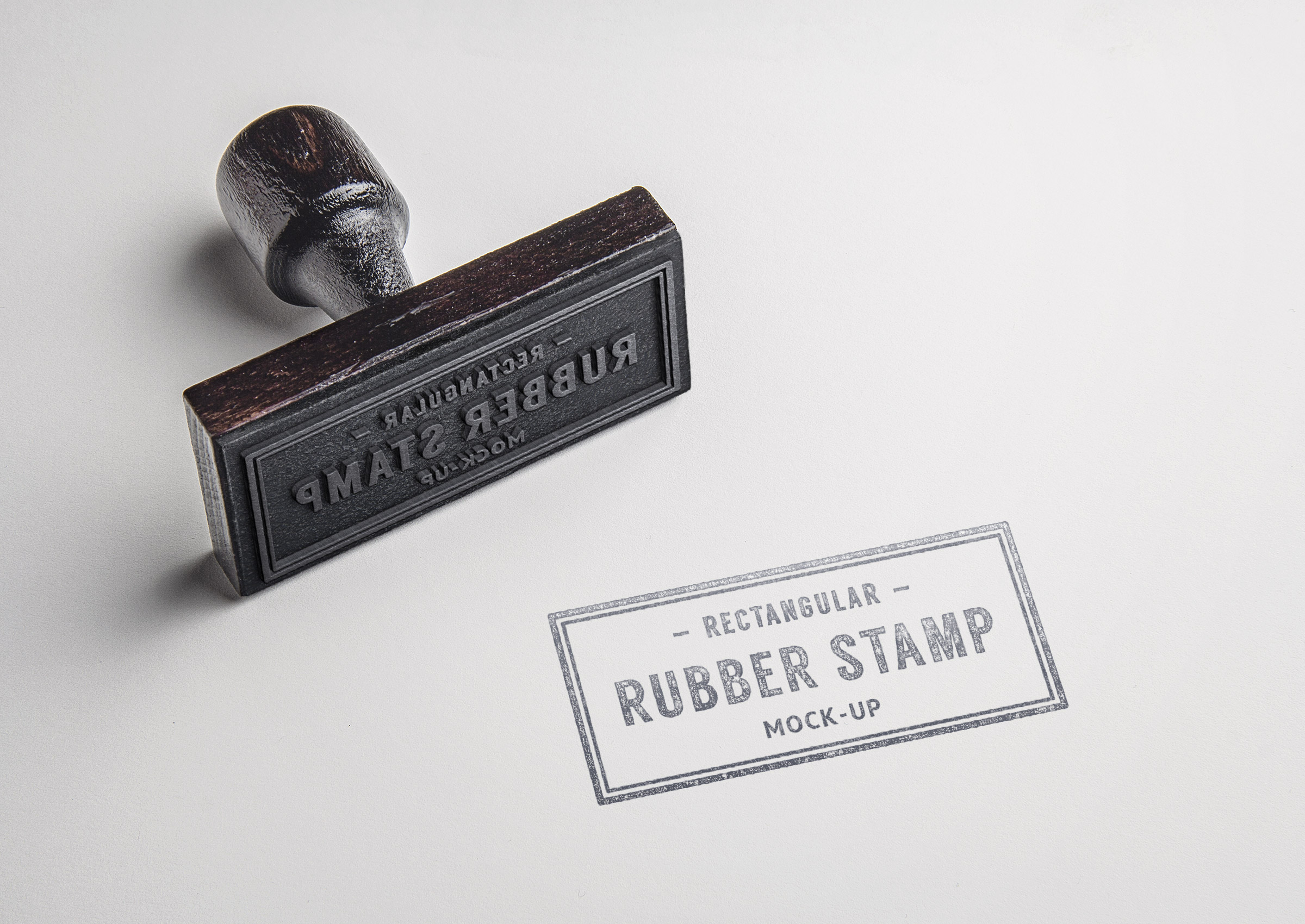 Rubber Stamp Mockup