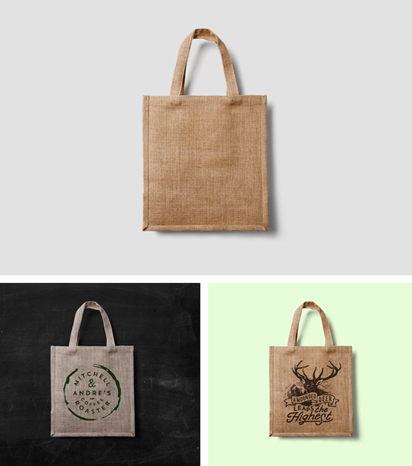 Download Eco Bag MockUp | GraphicBurger