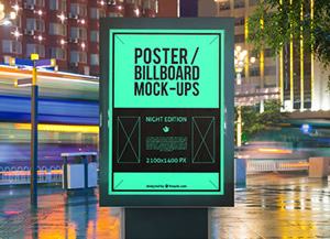 Download 10 Urban Poster Billboard Mockups Graphicburger