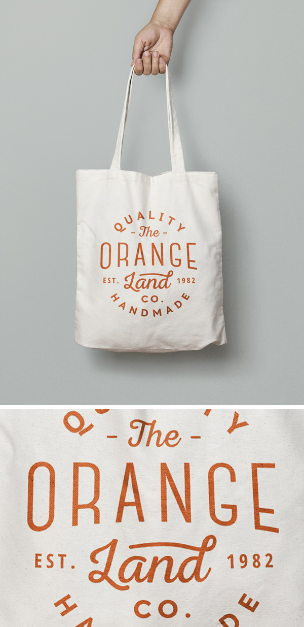 Download Canvas Tote Bag MockUp | GraphicBurger