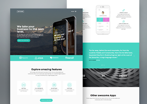 Outline – Free HTML Template | GraphicBurger