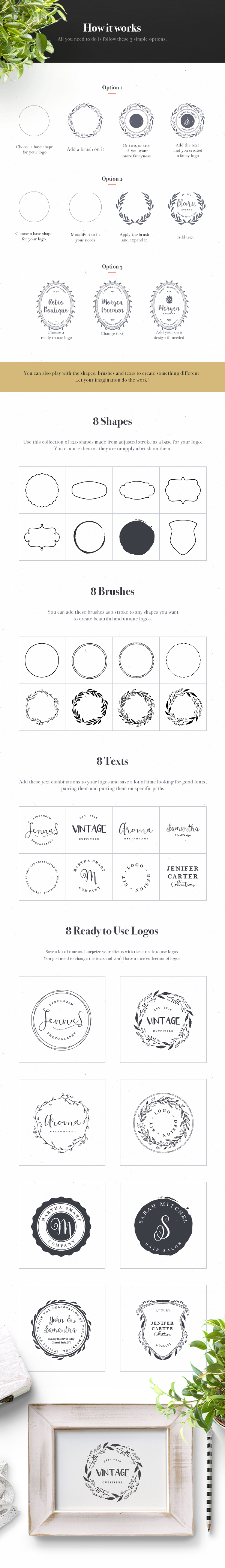 Logo Design Kit – Free Sample | GraphicBurger