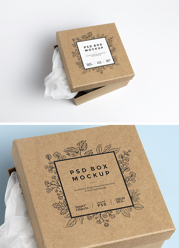 Psd Product Box Package Mockup