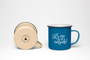 Download Enamel Mug Psd Mockup Graphicburger