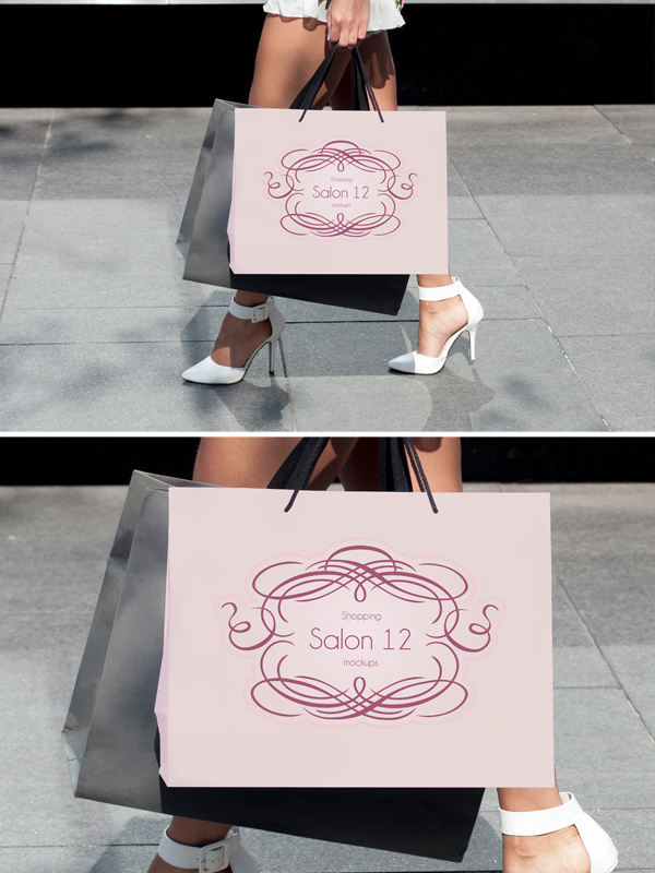 Download Shopping Bag PSD MockUp #3 | GraphicBurger