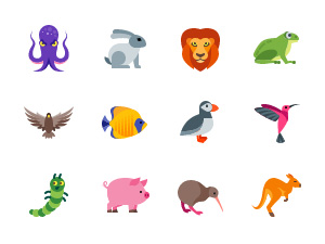 71 Free Animal Icons | GraphicBurger