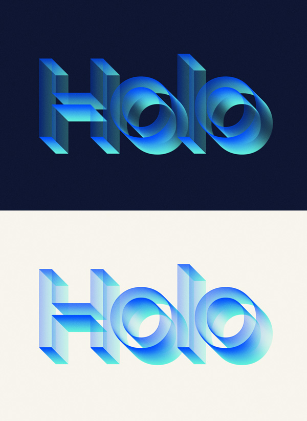 Download Holo Text Effect Graphicburger