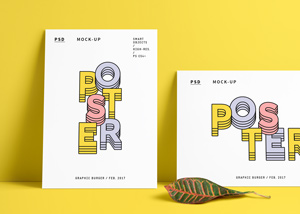 Download poster | GraphicBurger PSD Mockup Templates