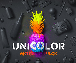 Unicolor Mockup Pack – sponsored