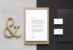 Download Stationery Graphicburger PSD Mockup Templates