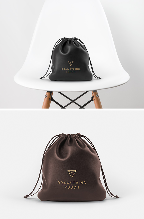 Download Leather Drawstring Pouch Mockup Graphicburger PSD Mockup Templates