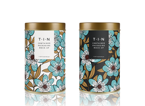 tin container packaging