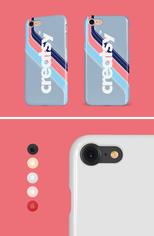 IPhone Glossy Snap Case MockUp 600 