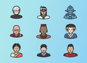 Download Diversity Avatars: 30 Free Icons